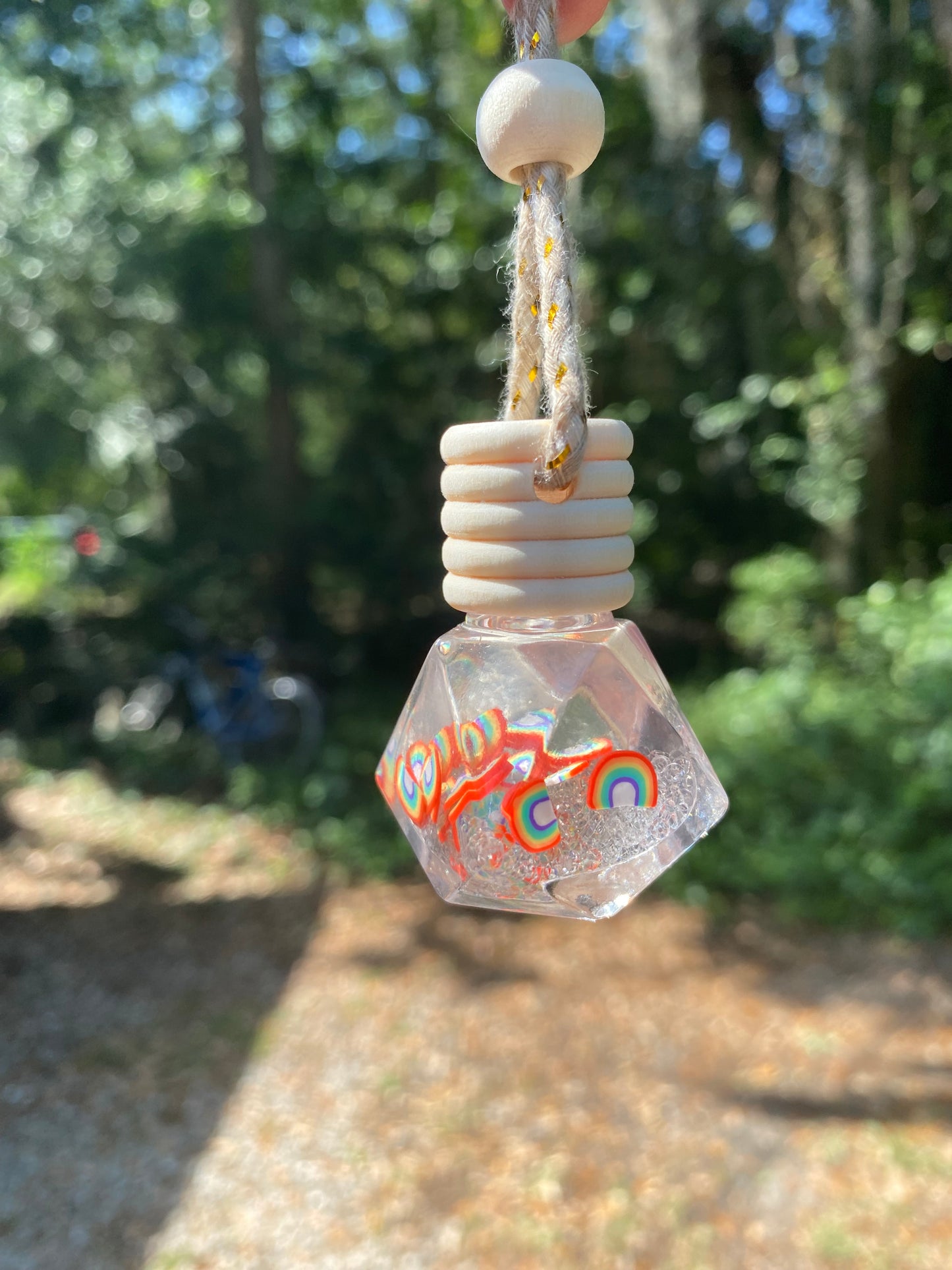 Polymer Charms (Mushrooms, Butterflies, Smilies, Rainbows)